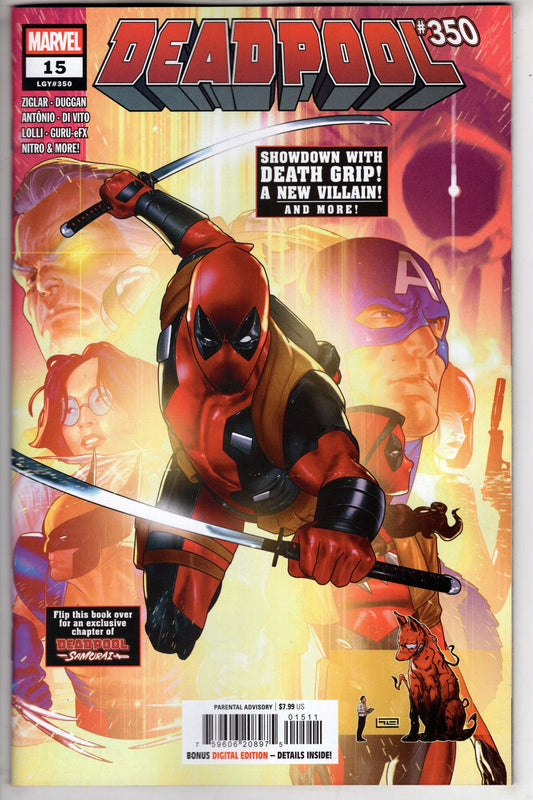 Marvel COMIC BOOK DEADPOOL #15 Cover A