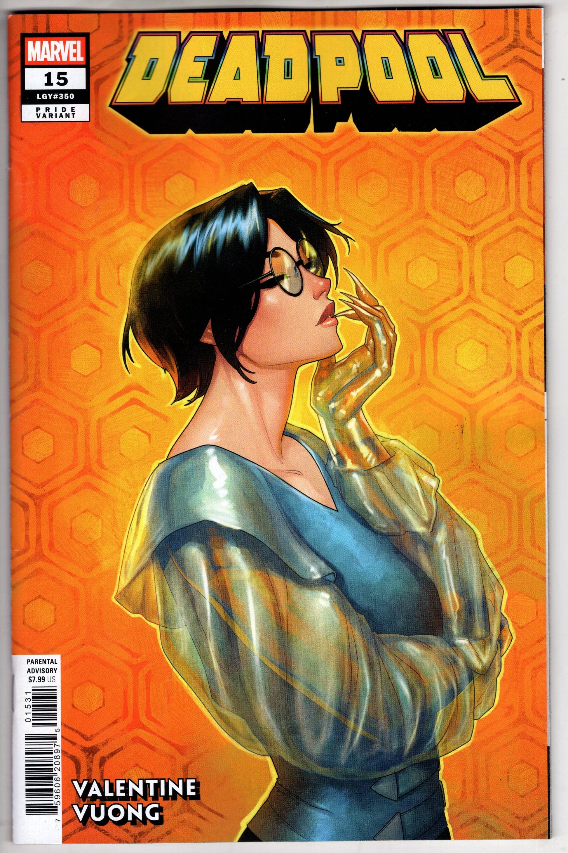 Marvel COMIC BOOK DEADPOOL #15 MEGHAN HETRICK PRIDE VARIANT