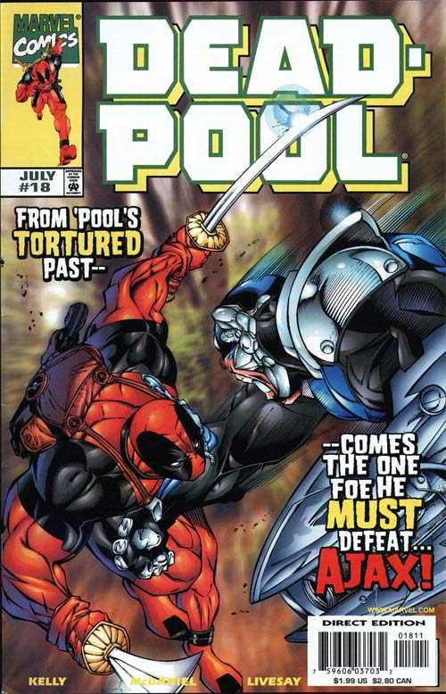 Marvel COMIC BOOK Deadpool #18 (VF)
