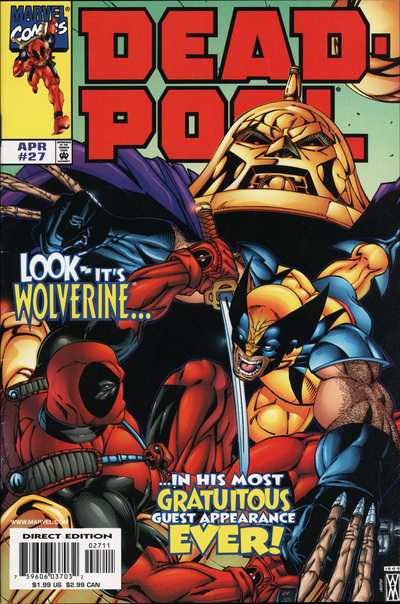 Marvel COMIC BOOK Deadpool #27 (VF)