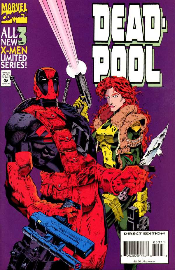Marvel COMIC BOOK Deadpool #3 (VF)