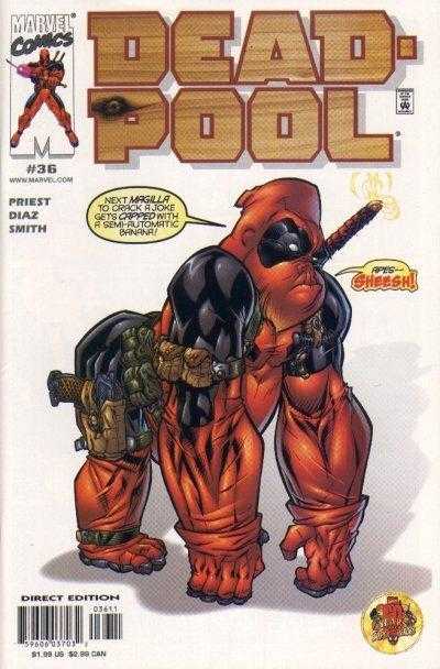 Marvel COMIC BOOK Deadpool #36 (VF)