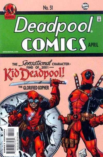 Marvel COMIC BOOK Deadpool #51 (VF)