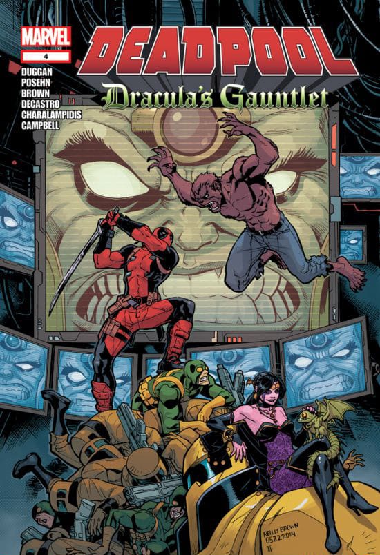 Marvel COMIC BOOK Deadpool: Dracula's Gauntlet #4 (VF)