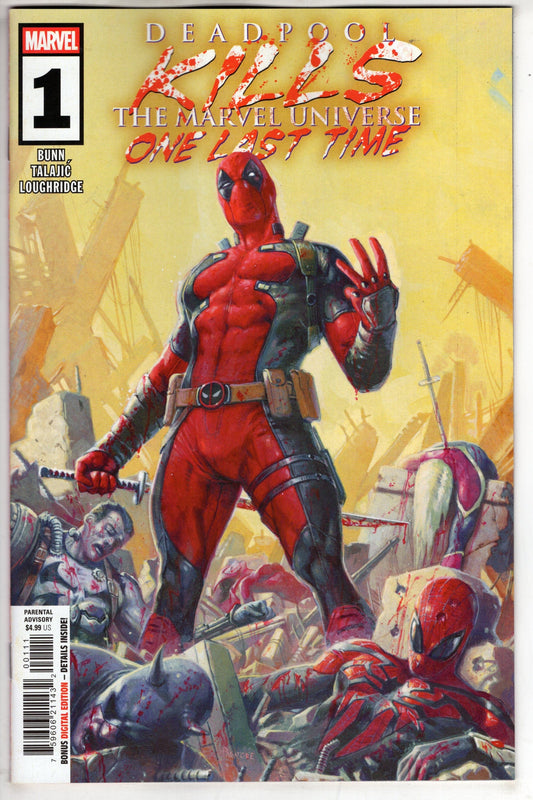 Marvel COMIC BOOK DEADPOOL KILLS THE MARVEL UNIVERSE ONE LAST TIME #1