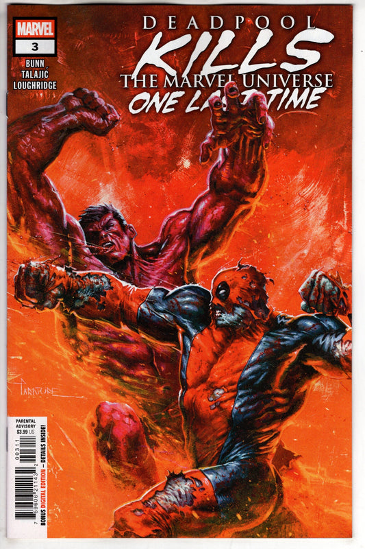 Marvel COMIC BOOK DEADPOOL KILLS THE MARVEL UNIVERSE ONE LAST TIME #3