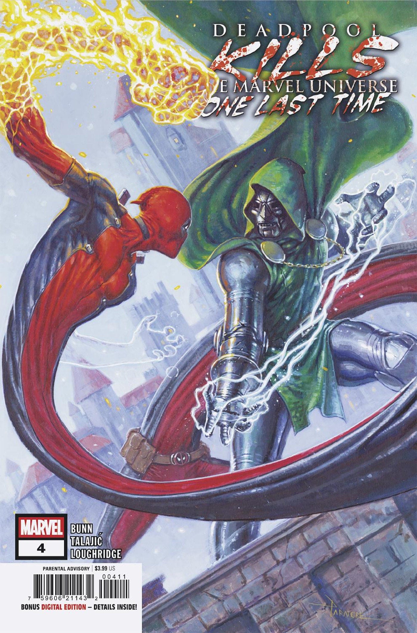 Marvel COMIC BOOK DEADPOOL KILLS THE MARVEL UNIVERSE ONE LAST TIME #4