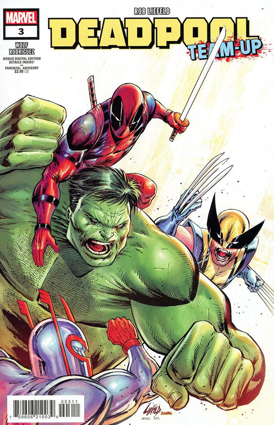 Marvel COMIC BOOK Deadpool Team-Up #3 - CVR A (FN)