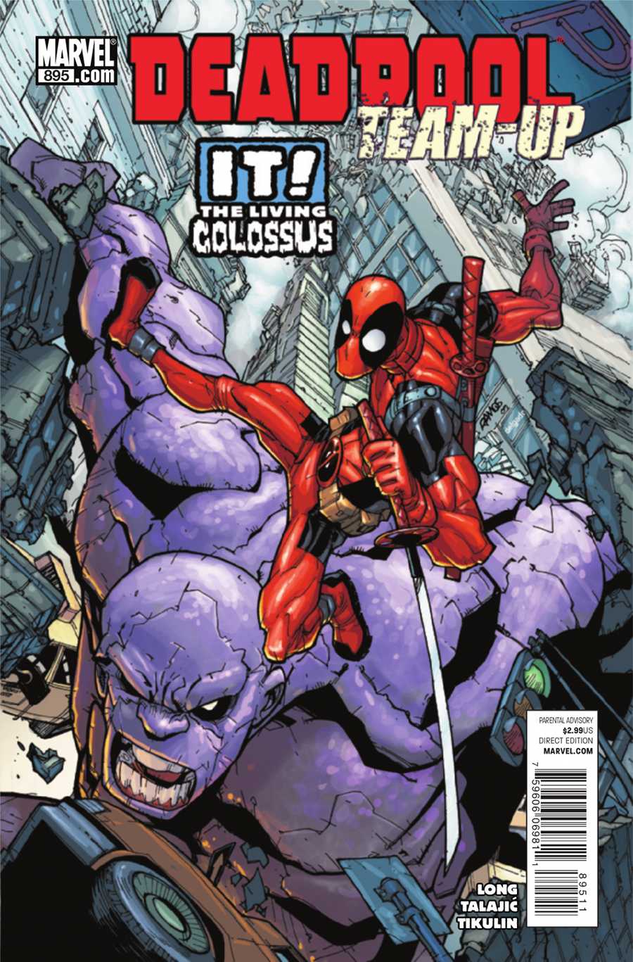 Marvel COMIC BOOK Deadpool Team-Up #895 - CVR A (VF/NM)