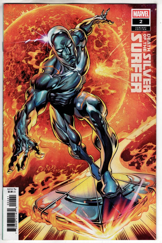 Marvel COMIC BOOK DEATH OF THE SILVER SURFER #2 CLAUDIO CASTELLINI VARIANT
