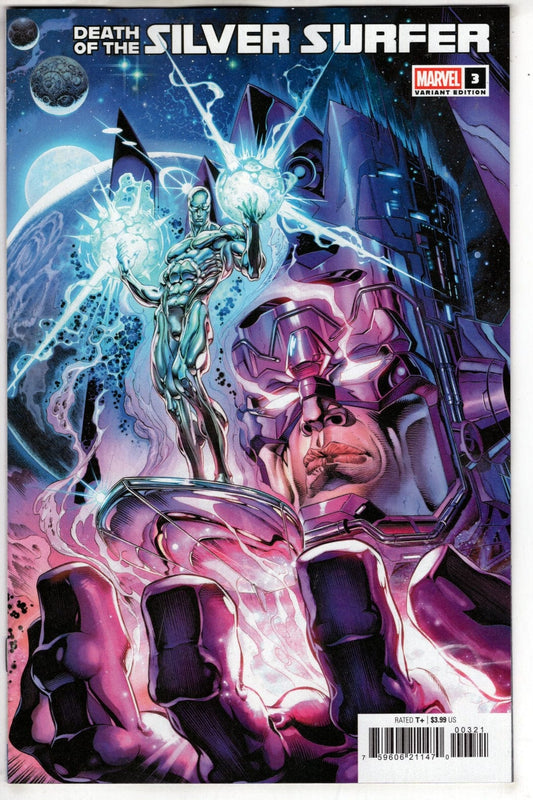 Marvel COMIC BOOK DEATH OF THE SILVER SURFER #3 CLAUDIO CASTELLINI VARIANT