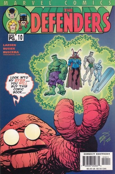 Marvel COMIC BOOK Defenders #10 (VF/NM)