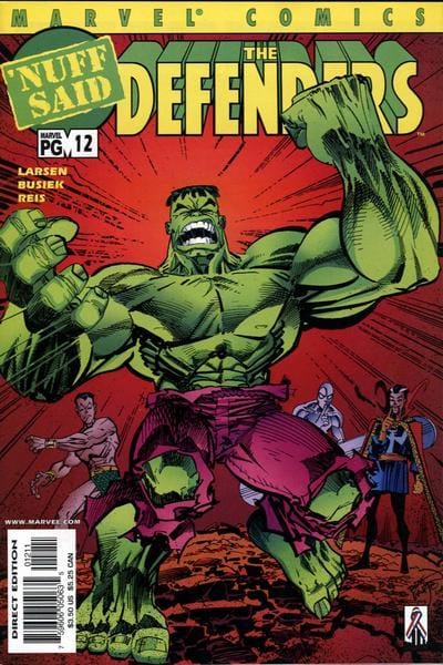 Marvel COMIC BOOK Defenders #12 (VF/NM)