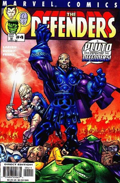 Marvel COMIC BOOK Defenders #4 (VF/NM)