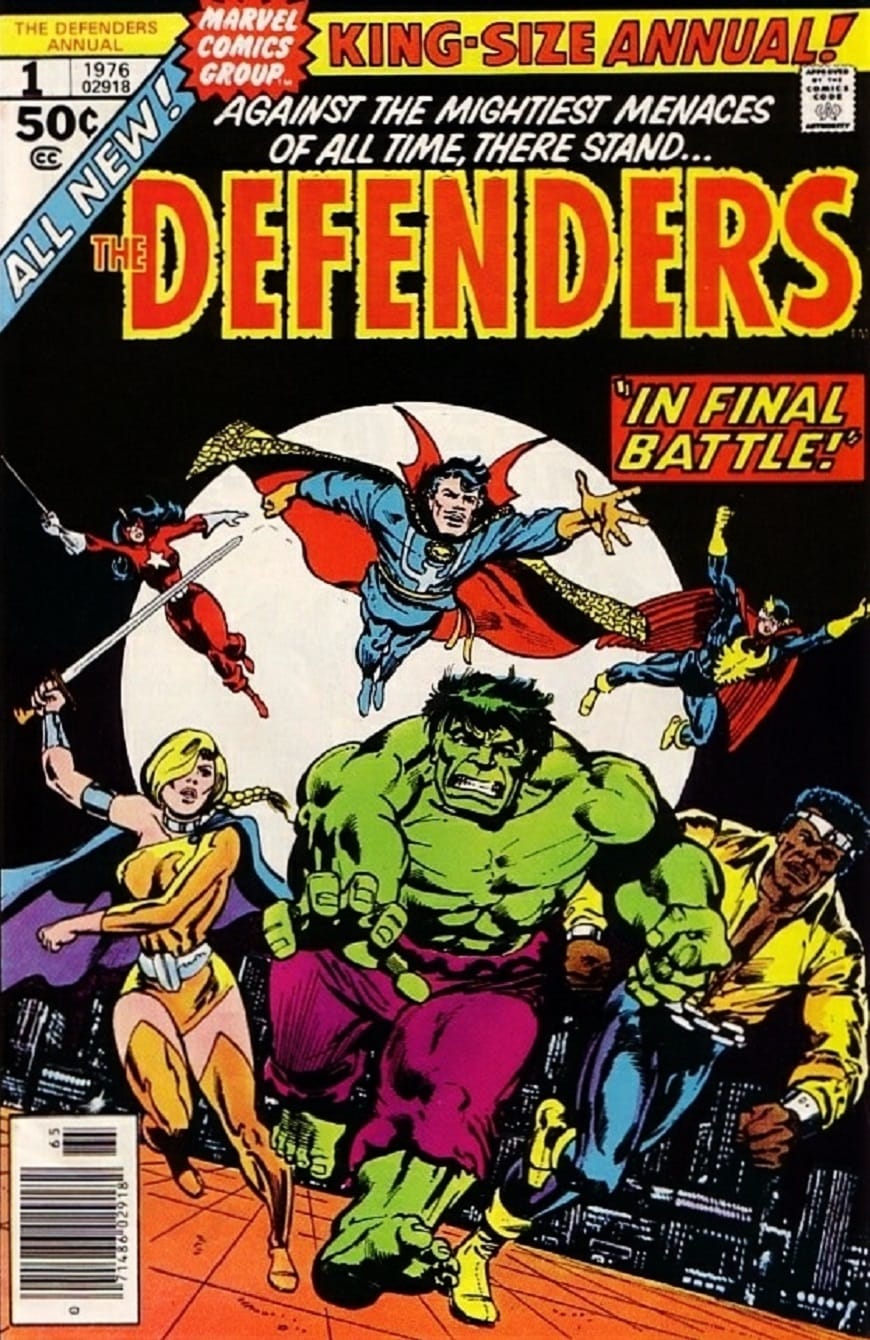 Marvel COMIC BOOK Defenders Annual #1 (VG/FN)