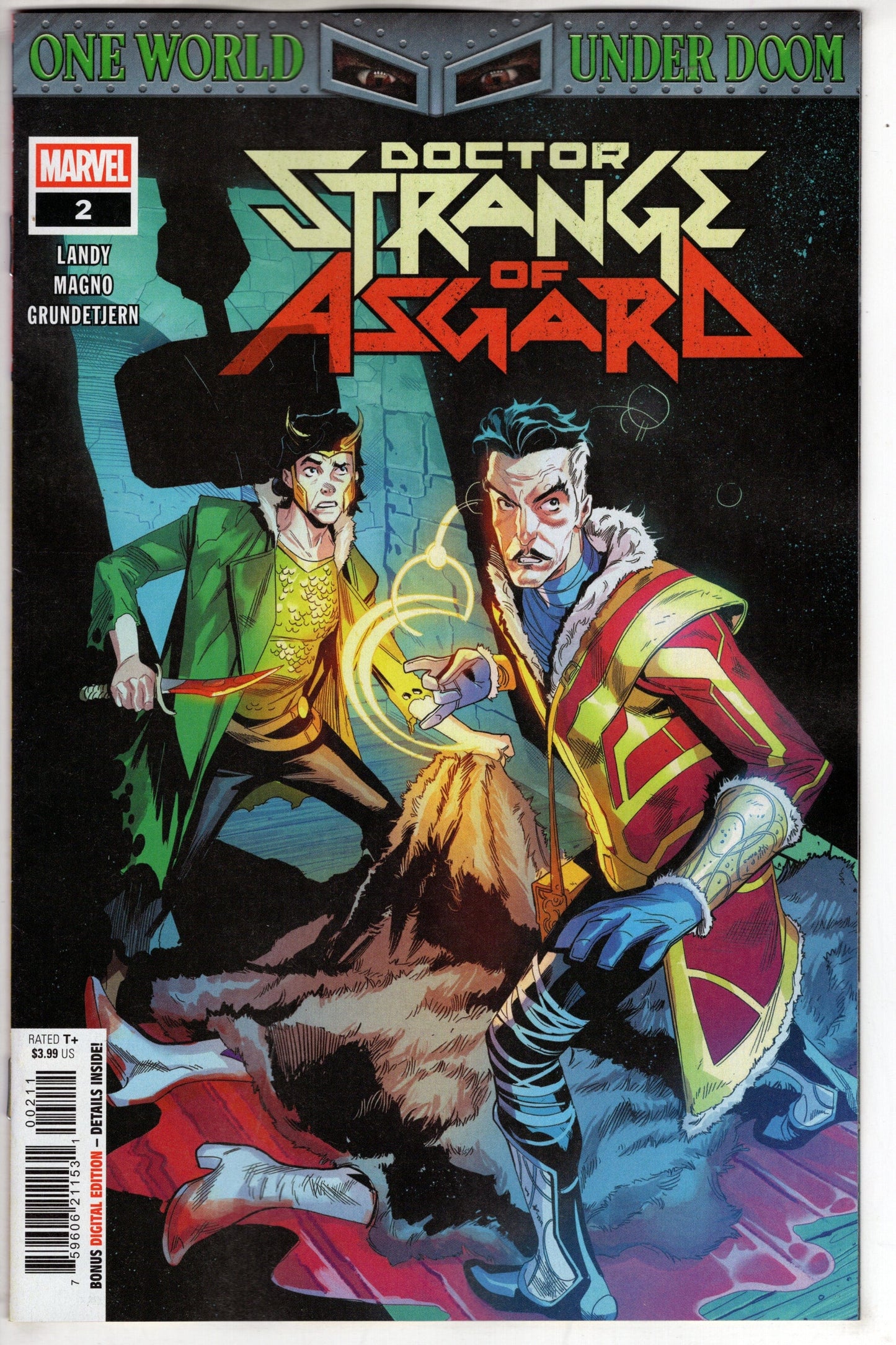 Marvel COMIC BOOK DOCTOR STRANGE OF ASGARD #2 [DOOM]