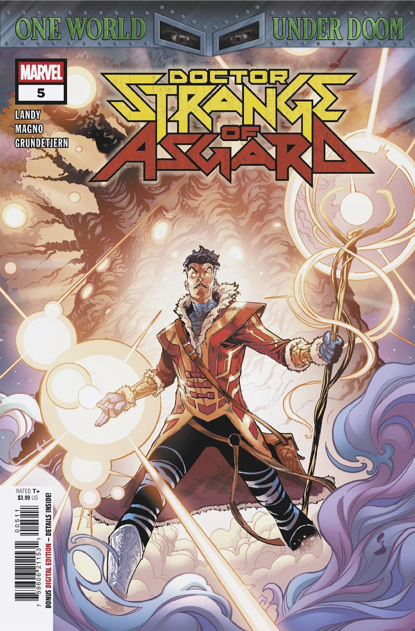 Marvel COMIC BOOK DOCTOR STRANGE OF ASGARD #5 [DOOM]
