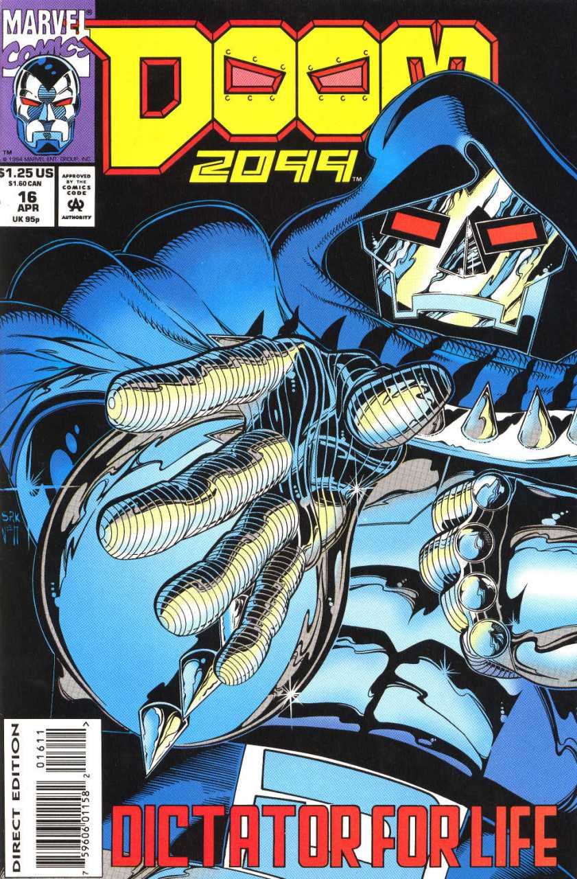 Marvel COMIC BOOK Doom 2099 #16 (FN/VF)