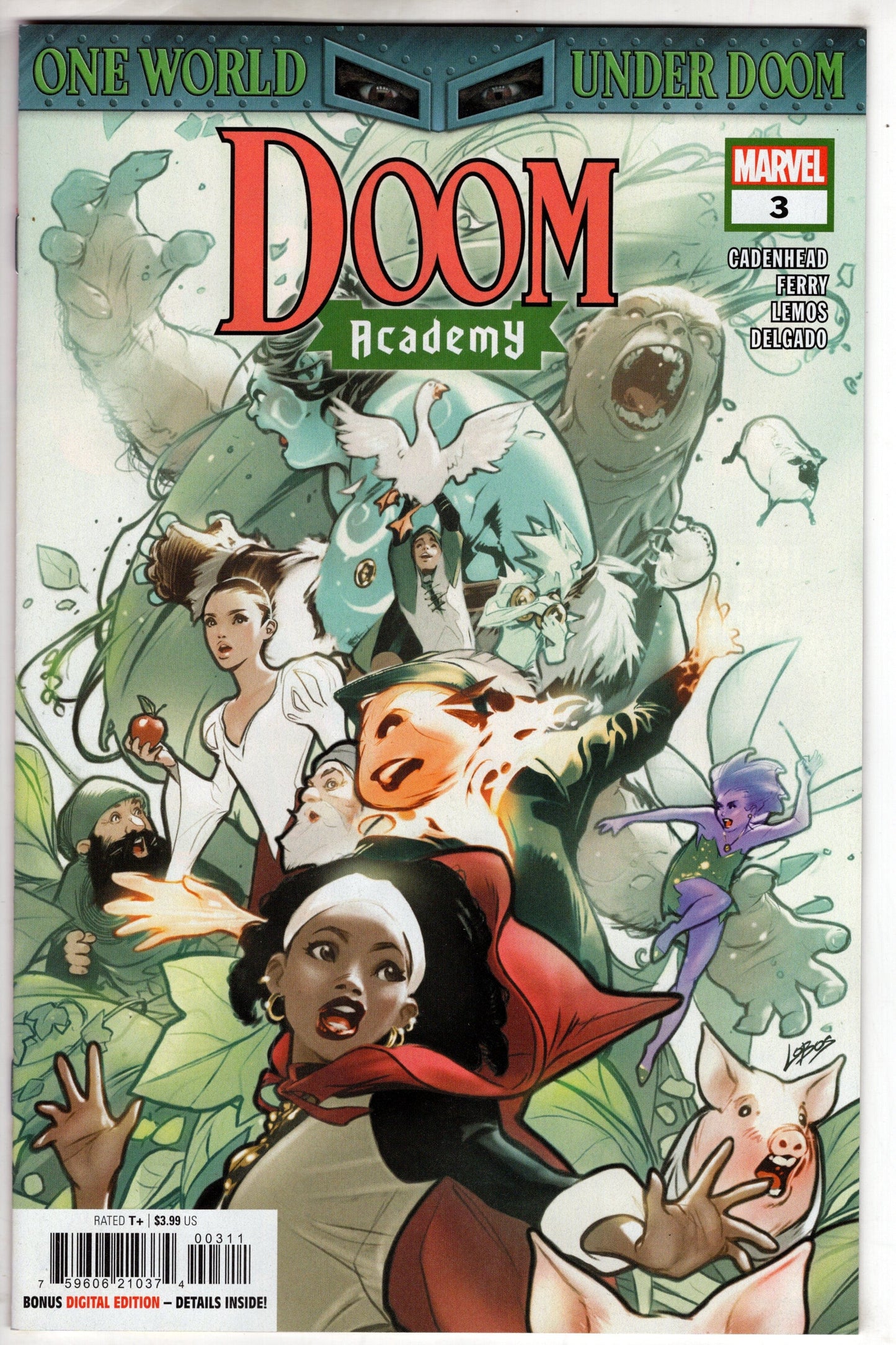 Marvel COMIC BOOK DOOM ACADEMY #3 [DOOM]