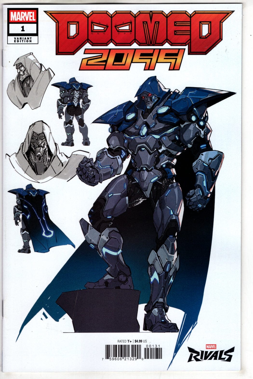 Marvel COMIC BOOK DOOMED 2099 #1 NETEASE GAMES MARVEL RIVALS VARIANT