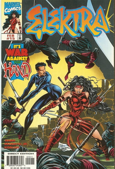 Marvel COMIC BOOK Elektra #15 - CVR A (FN)