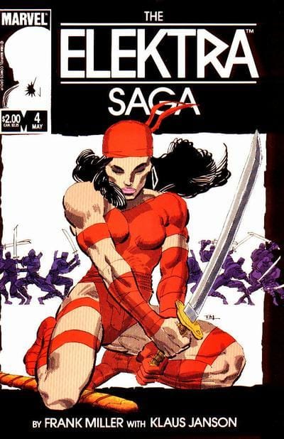 Marvel COMIC BOOK Elektra Saga #4 - CVR A (FN)