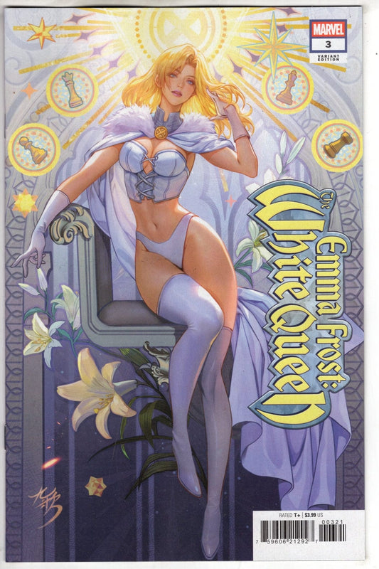 Marvel COMIC BOOK EMMA FROST: THE WHITE QUEEN #3 FANYANG EMMA FROST VARIANT