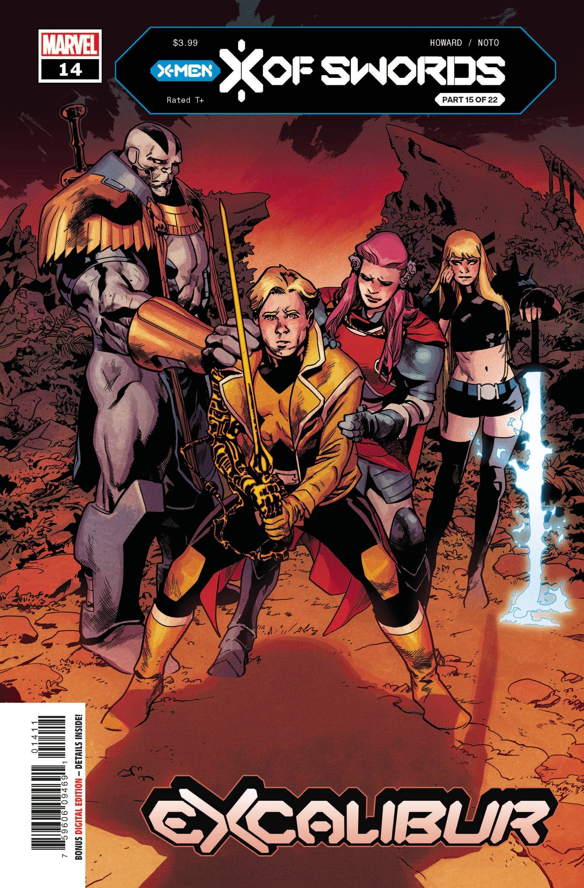 Marvel COMIC BOOK Excalibur #14 - CVR A (FN)