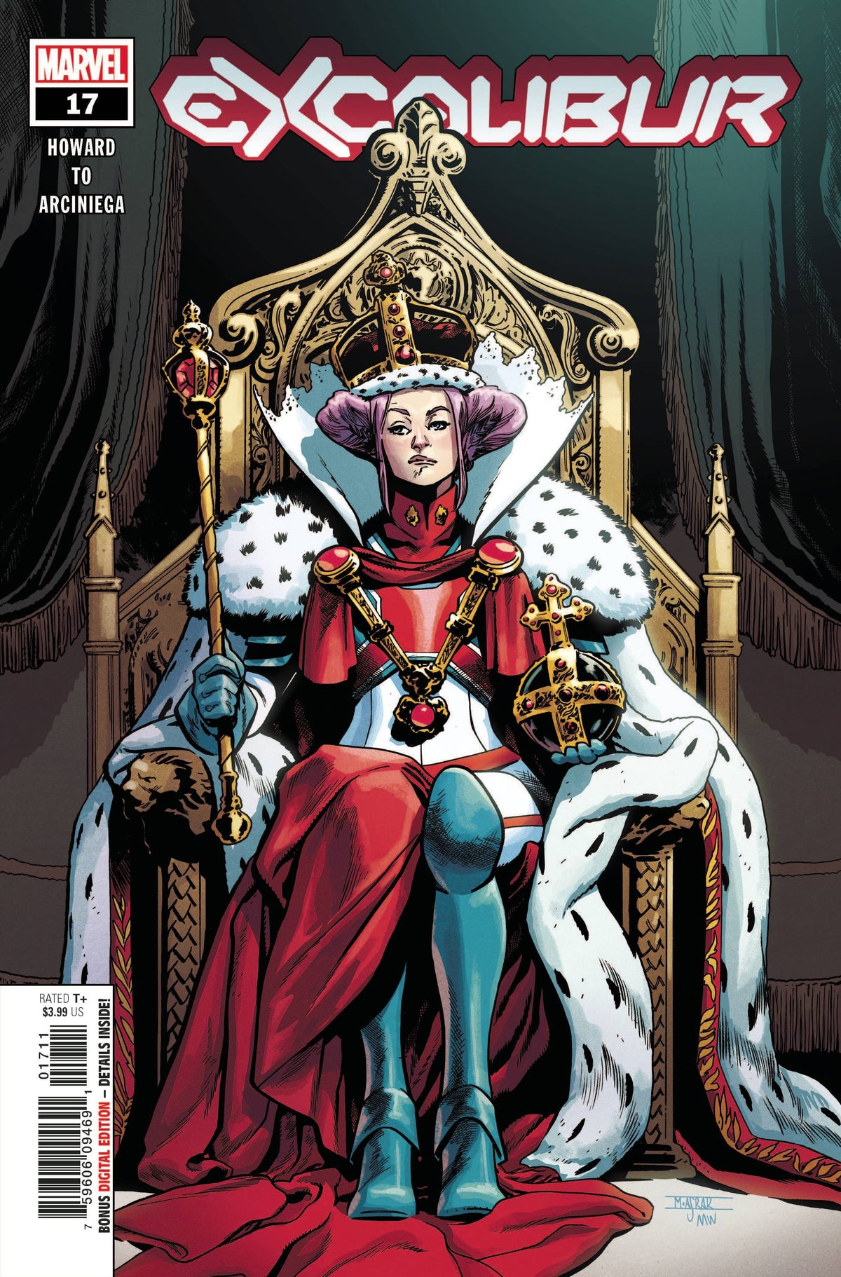 Marvel COMIC BOOK Excalibur #17 - CVR A (FN)