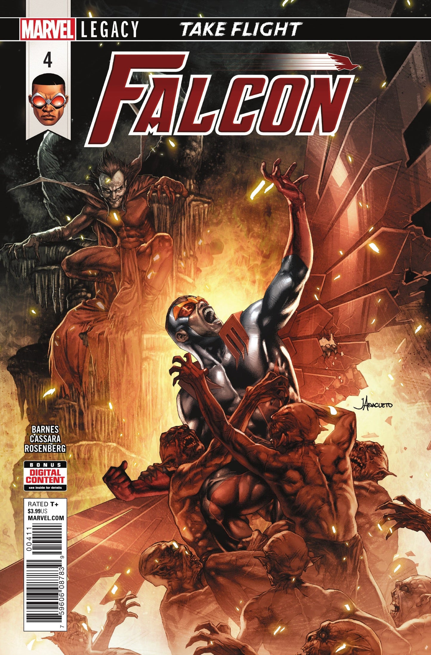 Marvel COMIC BOOK Falcon #4 - CVR A (FN)