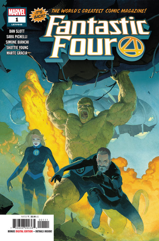 Marvel COMIC BOOK Fantastic Four #1 - CVR A (FN)