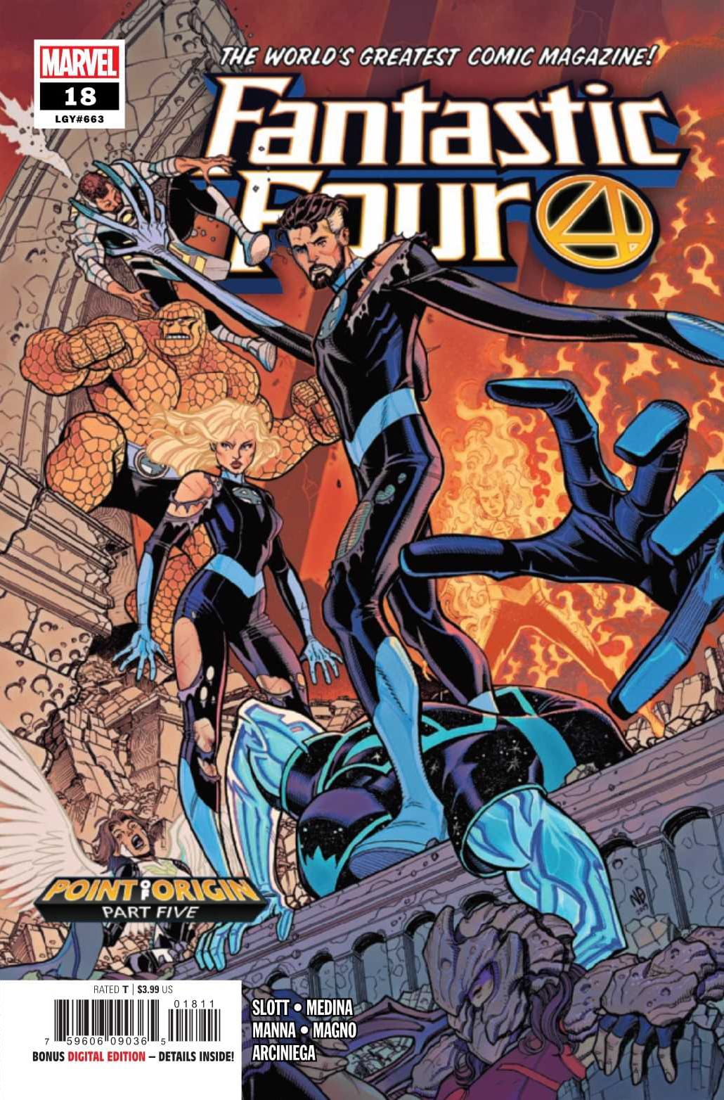 Marvel COMIC BOOK Fantastic Four #18 - CVR A (FN)