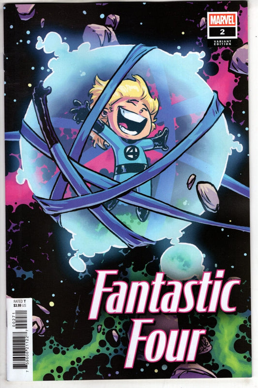 Marvel COMIC BOOK FANTASTIC FOUR #2 SKOTTIE YOUNG 5-PART CONNECTING VARIANT