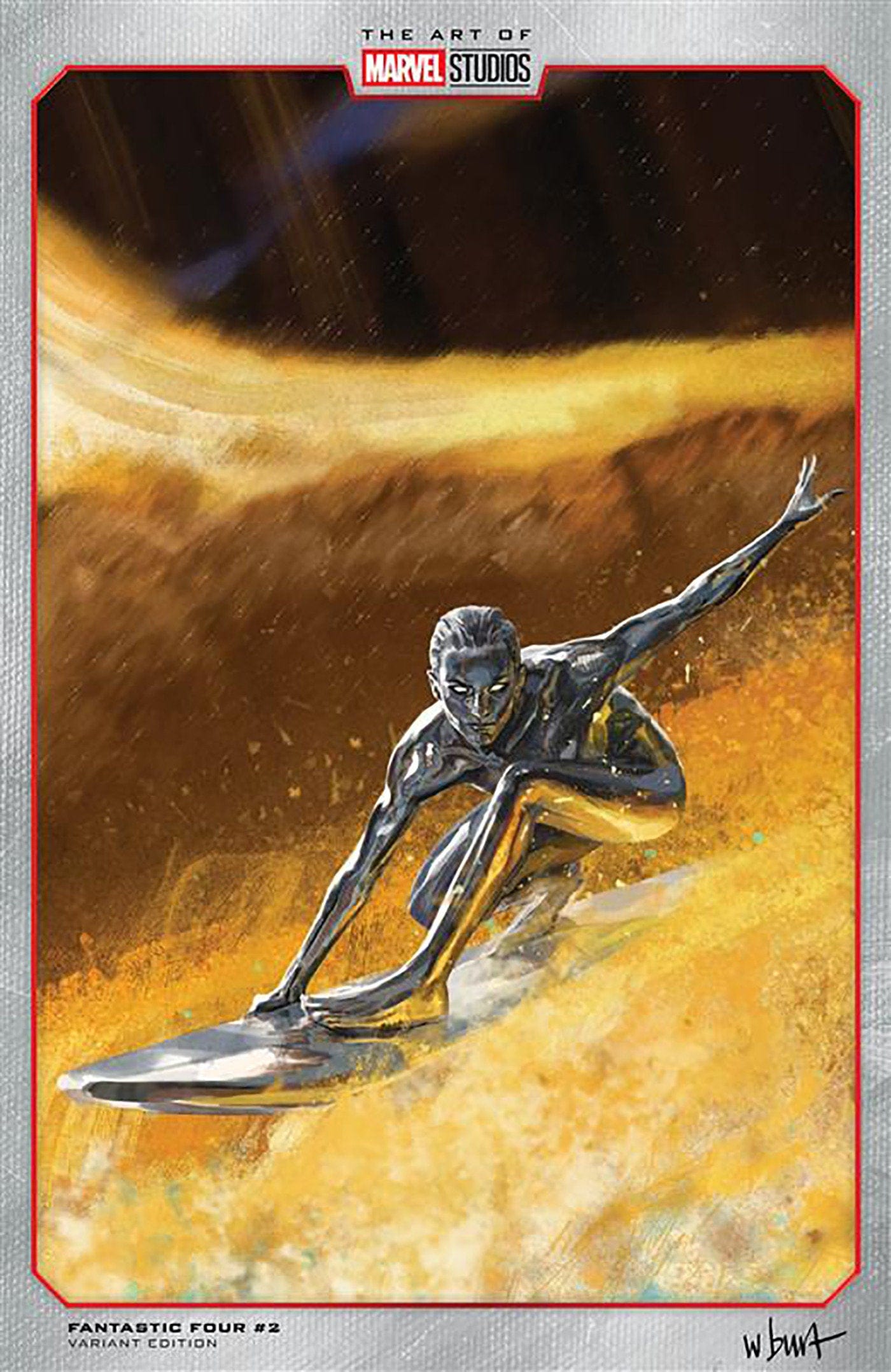 Marvel COMIC BOOK FANTASTIC FOUR #2 WESLEY BURT MARVEL STUDIOS VARIANT