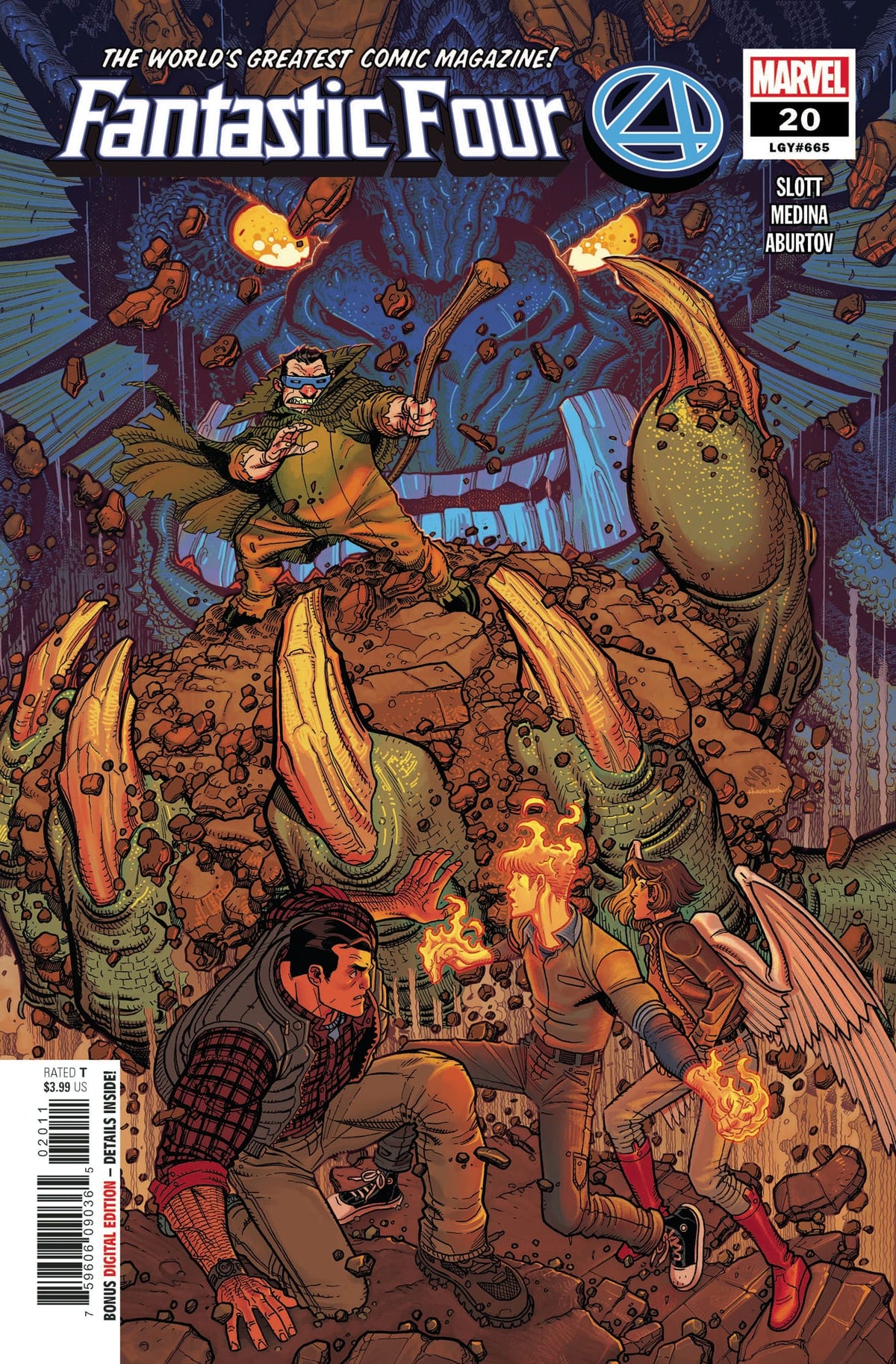 Marvel COMIC BOOK Fantastic Four #20 - CVR A (FN)