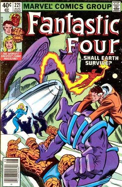 Marvel COMIC BOOK Fantastic Four #221 (FN)