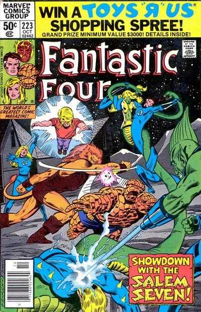 Marvel COMIC BOOK Fantastic Four #223 (FN)