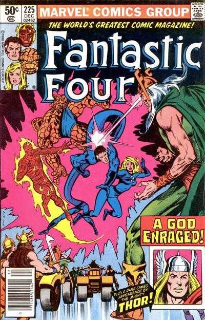 Marvel COMIC BOOK Fantastic Four #225 (FN)
