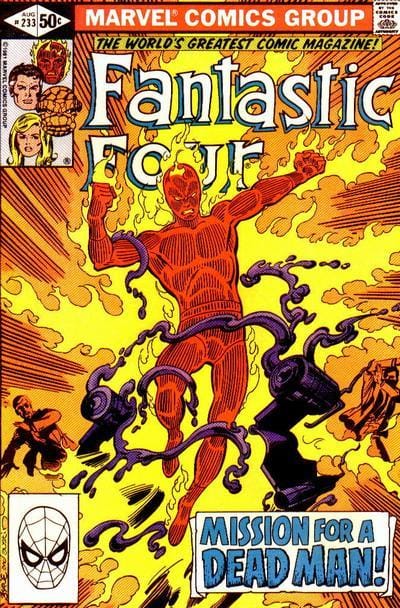 Marvel COMIC BOOK Fantastic Four #233 - CVR A (FN/VF)