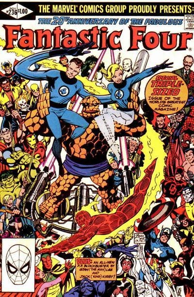 Marvel COMIC BOOK Fantastic Four #236 - CVR A (FN/VF)