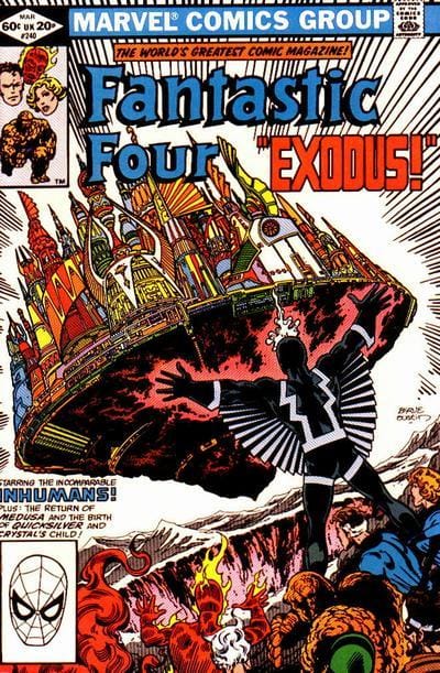 Marvel COMIC BOOK Fantastic Four #240 - CVR A (FN/VF)
