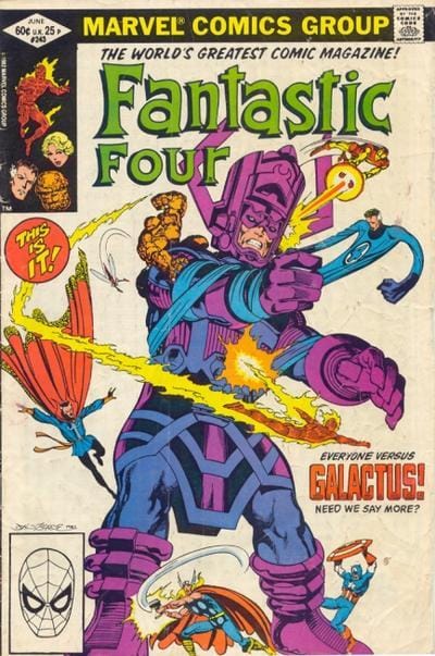 Marvel COMIC BOOK Fantastic Four #243 - CVR A (FN/VF)