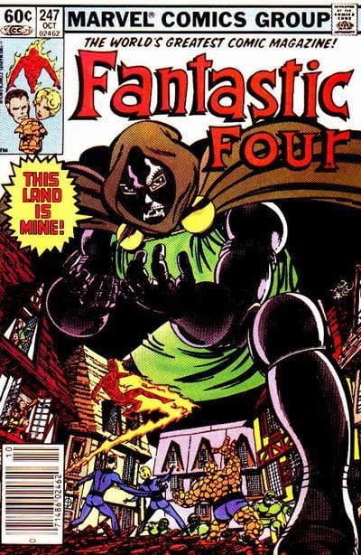Marvel COMIC BOOK Fantastic Four #247 - CVR A (FN/VF)
