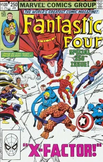Marvel COMIC BOOK Fantastic Four #250 - CVR A (FN/VF)