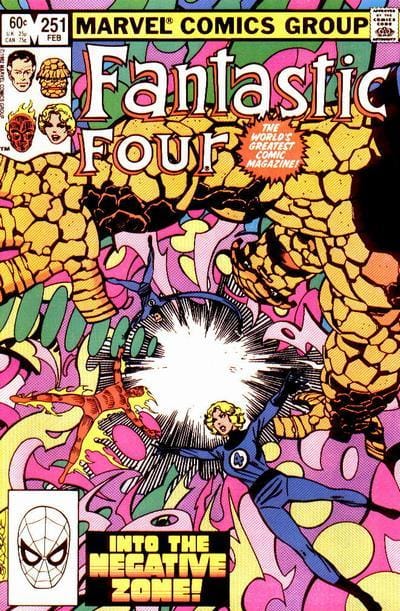 Marvel COMIC BOOK Fantastic Four #251 - CVR A (FN/VF)