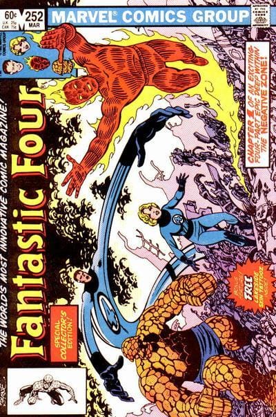 Marvel COMIC BOOK Fantastic Four #252 - CVR A (FN/VF)