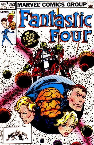 Marvel COMIC BOOK Fantastic Four #253 - CVR A (FN/VF)