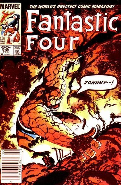 Marvel COMIC BOOK Fantastic Four #263 - CVR A (FN/VF)