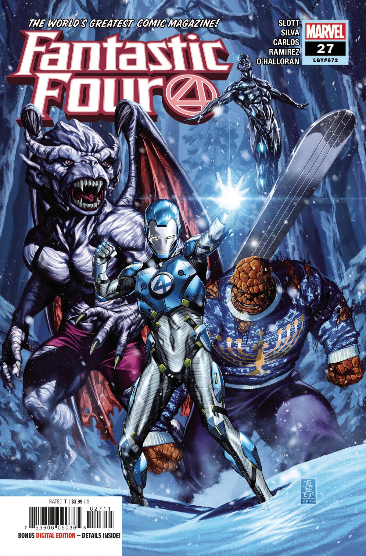 Marvel COMIC BOOK Fantastic Four #27 - CVR A (FN)
