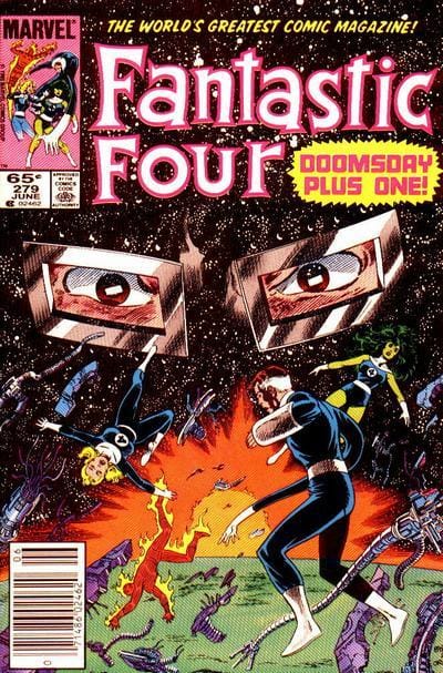 Marvel COMIC BOOK Fantastic Four #279 - CVR A (FN/VF)